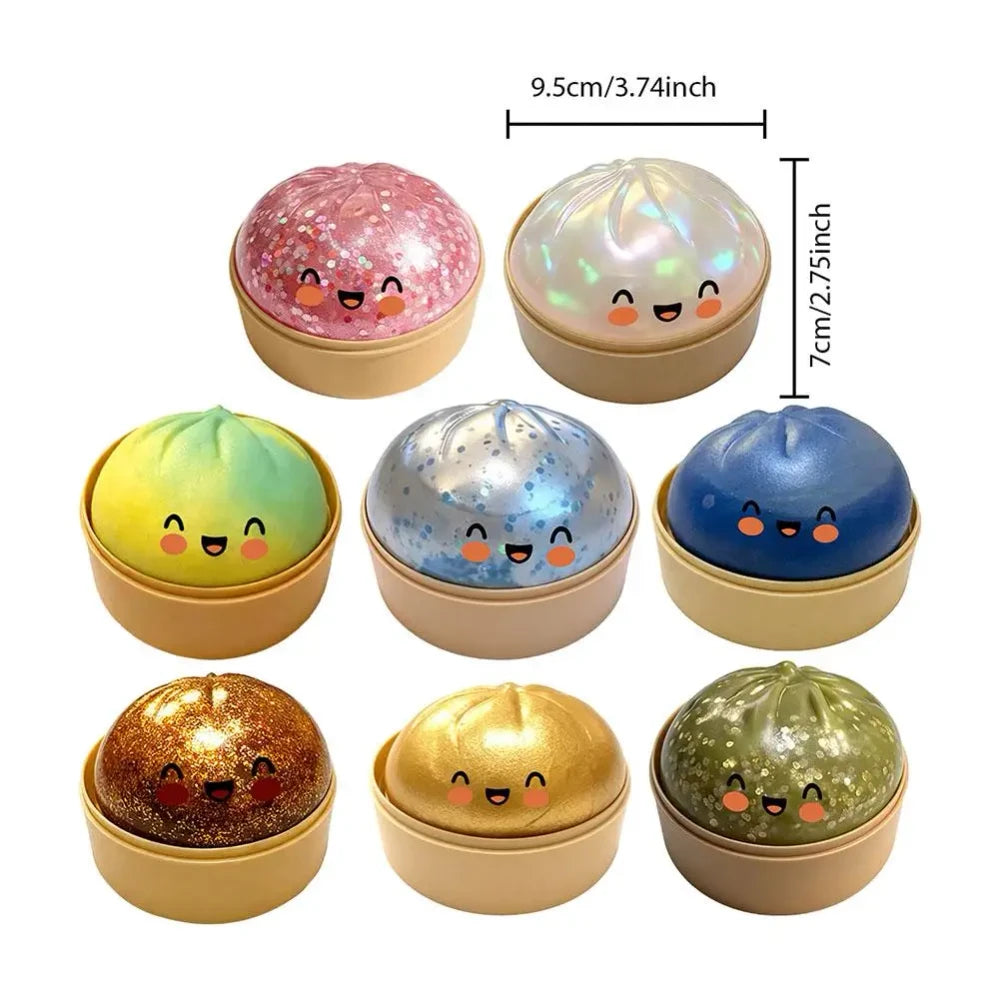 Squishy Steamed Bun Fidget Toy