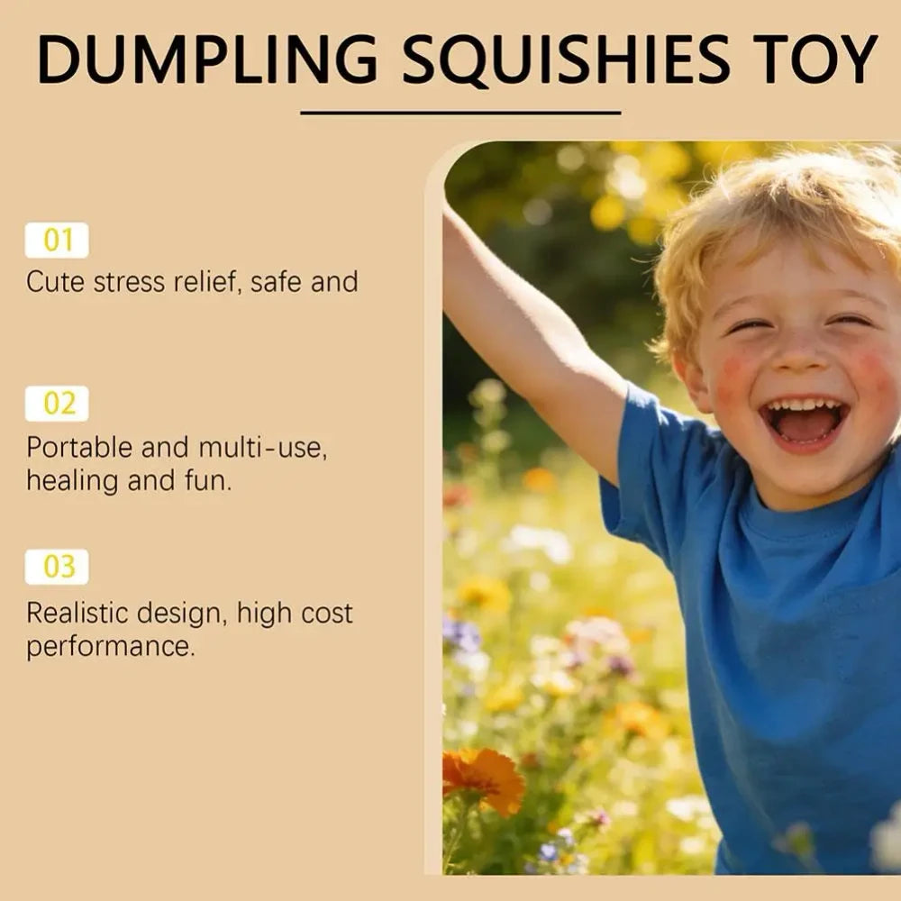Squishy Steamed Bun Fidget Toy