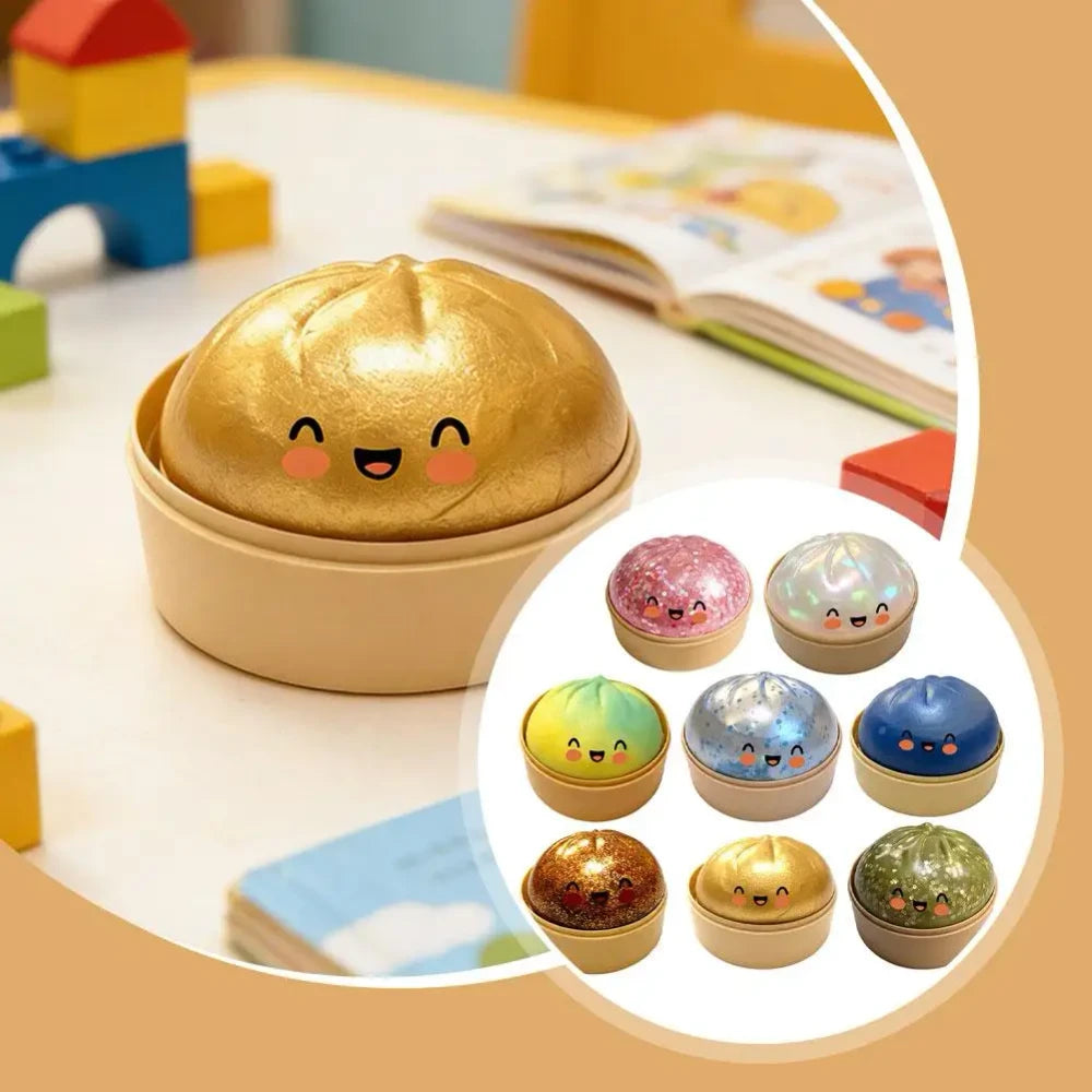 Squishy Steamed Bun Fidget Toy