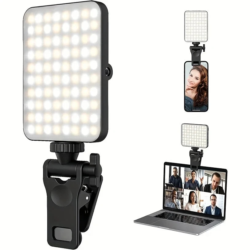 Rechargeable Magnetic LED Selfie Light