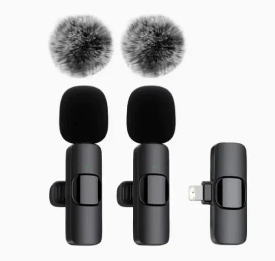 Wireless Lavalier Microphone Set