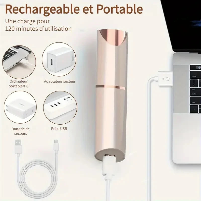 Portable Facial Hair Remover