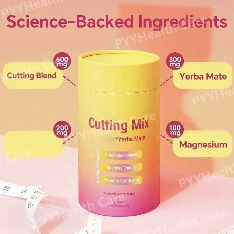 Yerba Mate Magnesium Strawberry Drink Mix