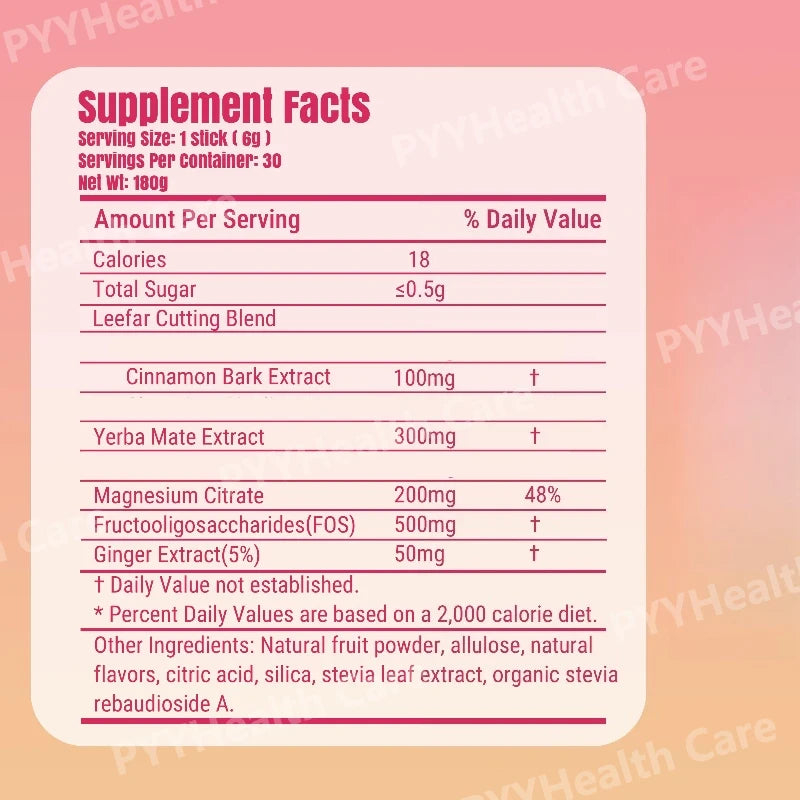 Yerba Mate Magnesium Strawberry Drink Mix